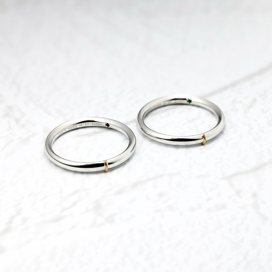 約束のしるし|鍛造の結婚指輪