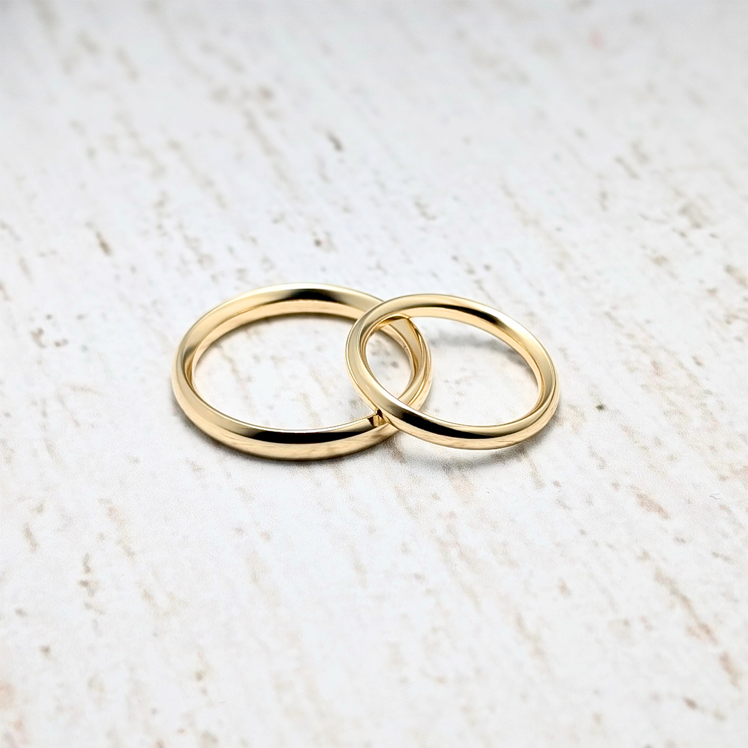 ふたり日和|鍛造の結婚指輪