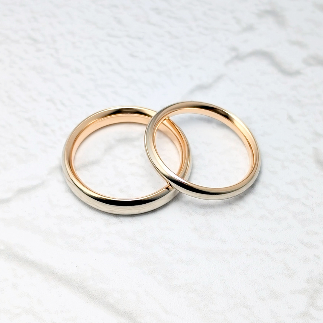 秘めた彩り|鍛造の結婚指輪