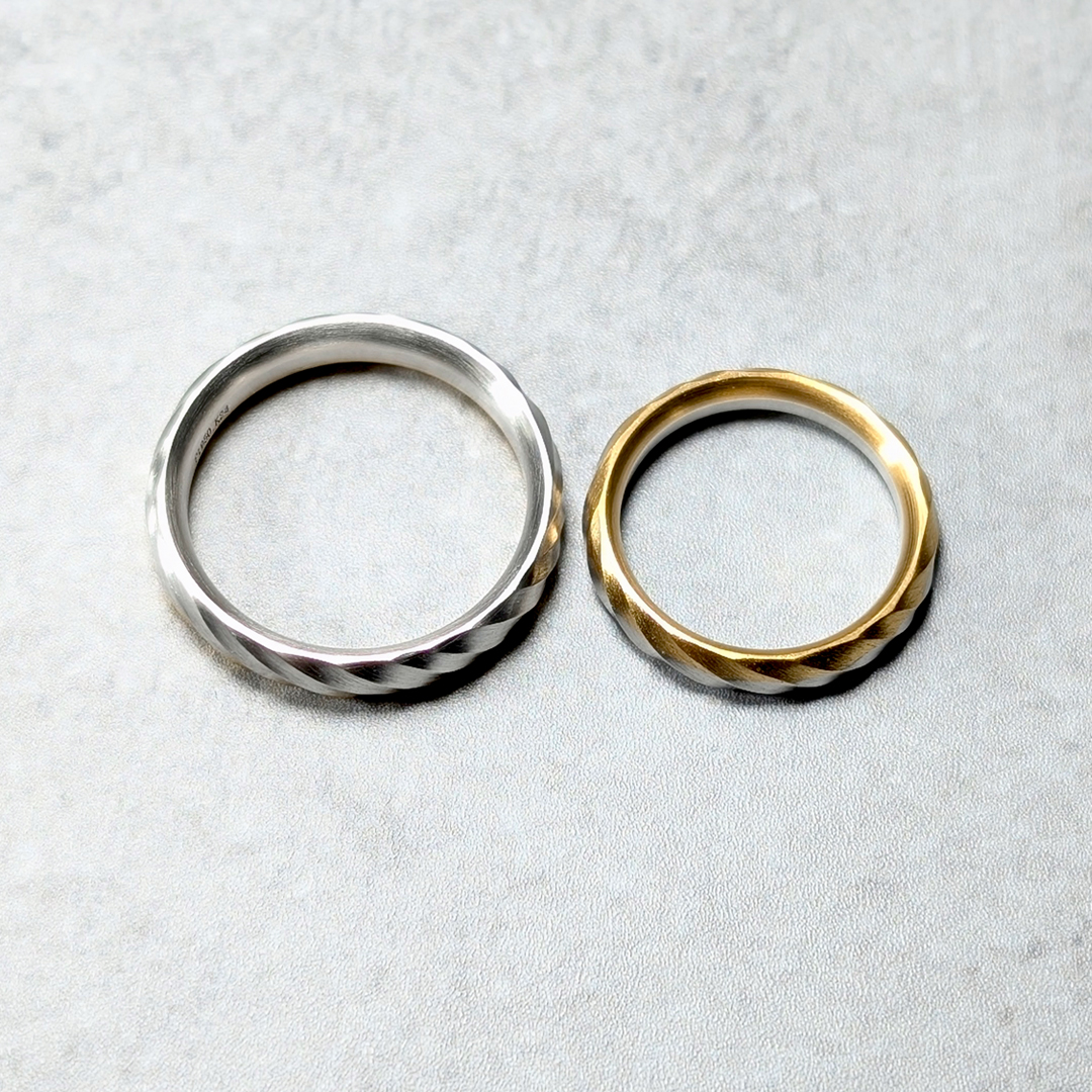 永結同心|鍛造の結婚指輪