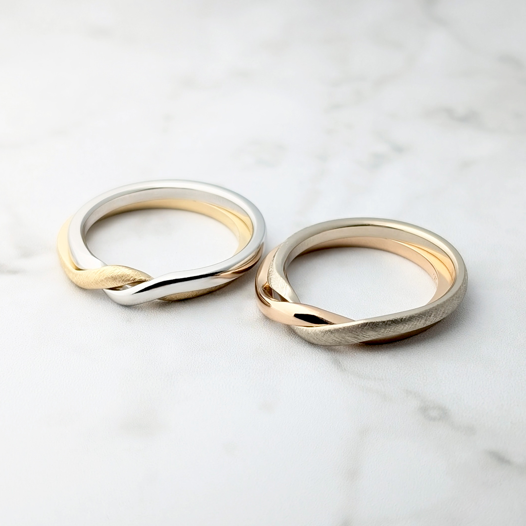 結びの輪舞|鍛造の結婚指輪
